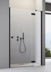 Radaway Essenza New Black DWJ 110 B fekete zuhanyajtó