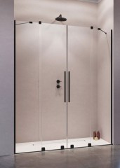 Radaway Furo Black DWD 140 zuhanyajtó