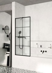 Radaway Modo New Black PNJ 90 Factory fekete kádparaván