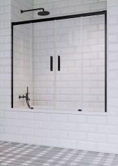 Radaway Idea Black PN DWD 160 fekete kádparaván