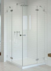 Radaway Essenza Pro KDD 100 J átlátszó szögletes zuhanykabin