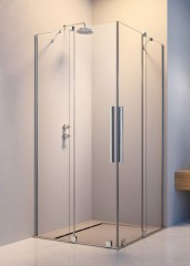 Radaway Furo KDD 80 J átlátszó szögletes zuhanykabin