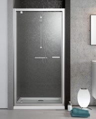 Radaway zuhanyajtó Radaway Twist DW 100 barna
