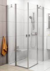 Ravak zuhanykabin Ravak Chrome CRV2-90 szatén transparent