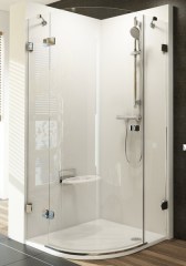 Ravak zuhanykabin Ravak Brilliant BSKK3-90 jobb fényes transparent