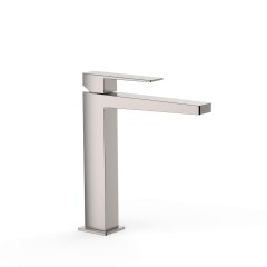 Tres Slim Exclusive magasított, 240mm mosdó csaptelep leeresztő nélkül, steel 20210303AC