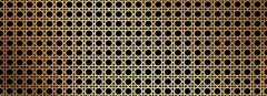 Tubadzin Monaco Gleam Gold dekorcsempe 32,8 x 89,8