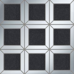 Tubadzin Monaco Gleam Lucid Square Black mozaik 29,8 x 29,8