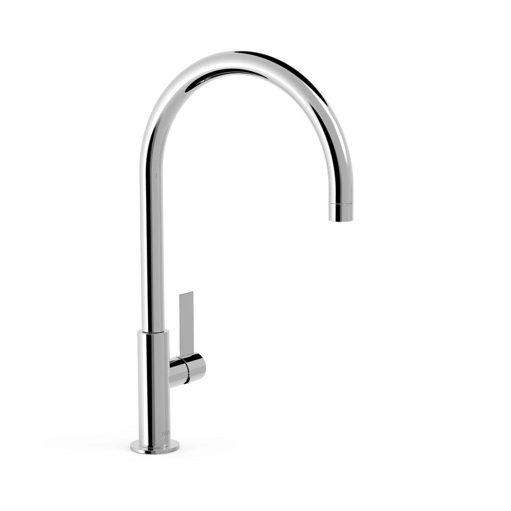 Tres Project-Tres egykaros, magasított (418 mm) mosdó csaptelep króm 21190601