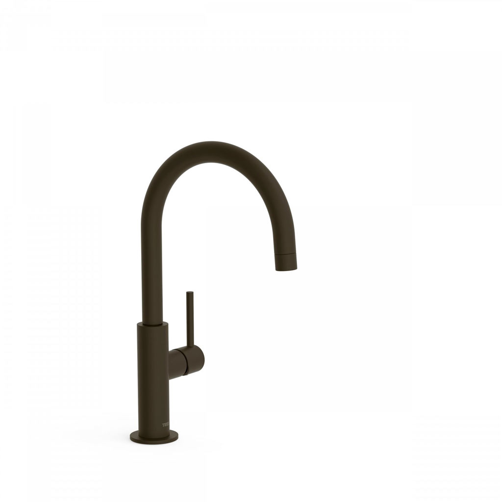 Tres Study Exclusive magasított, egykaros mosdó csaptelep, black bronze 26290402KMB