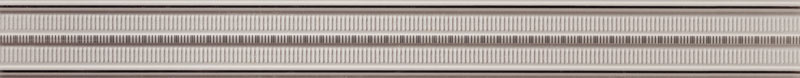 Tubadzin Abisso grey dekorcsík 74,8 x 7,2