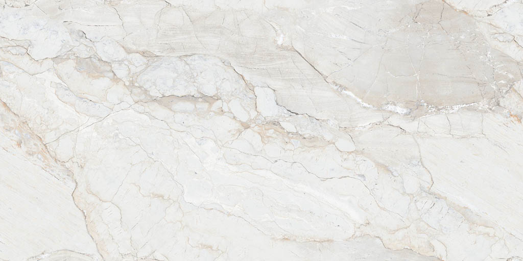 Valore Gravel White Glossy falicsempe és padlólap 60x120 cm
