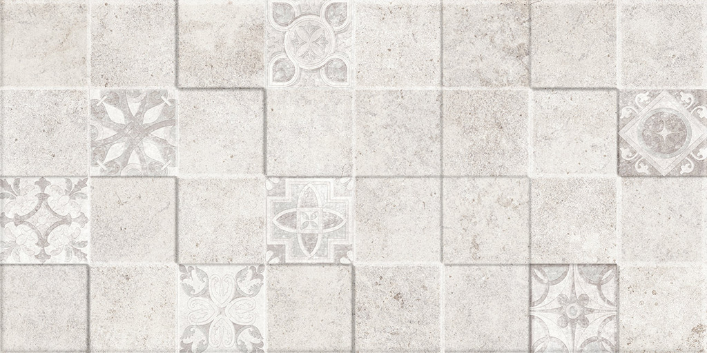 Valore Tubadzin Texel Gris Cubik dekorcsempe 30x60 cm