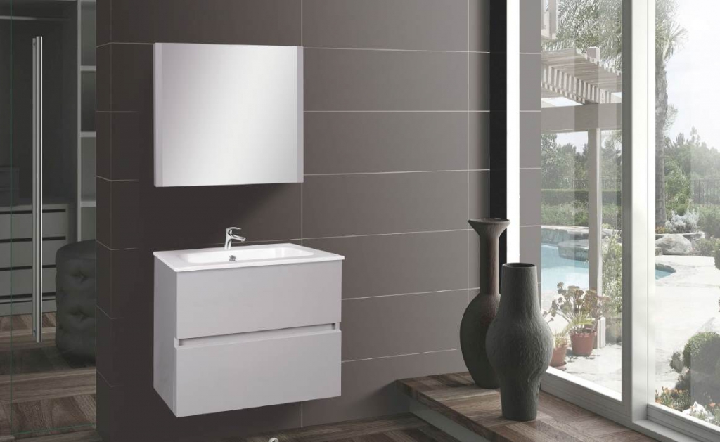 Wellis Elois grey 60  fürdőszobabútor szett