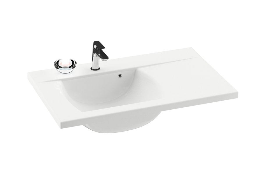 Ravak Classic 800 mosdó jobb fehér furattal 